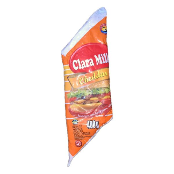 Bisnaga Clara Milk sabor Cheddar - 400g