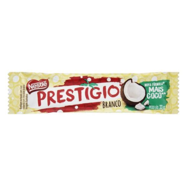 Chocolate Prestígio branco Mais Coco - Nestlé 990g