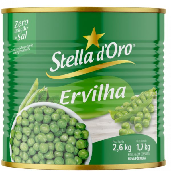 Ervilha Stella d'Oro - Lata 1,7 kg