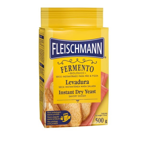 Fermento Biológico - Fleischmann 500g