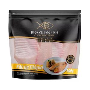 Filé de Tilápia Congelado - Brazilian Fish 500g