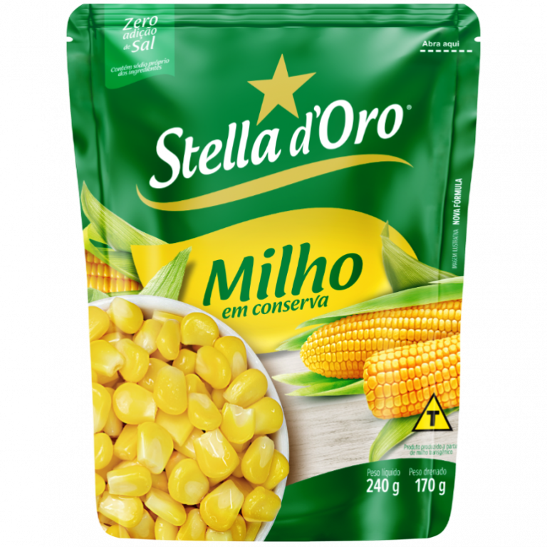 Milho Stella d'Oro - Sachê 170g
