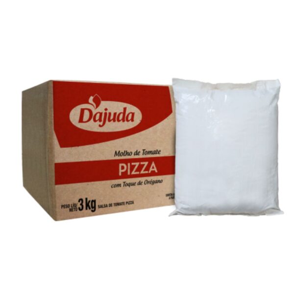 Molho de Tomate Pizza D'ajuda - Box 3kg