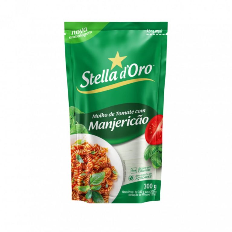 Molho de Tomate com Manjericão - Stella d'Oro (300G)