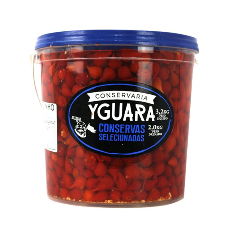 Pimenta Biquinho em conserva - Yguara 3.2kg