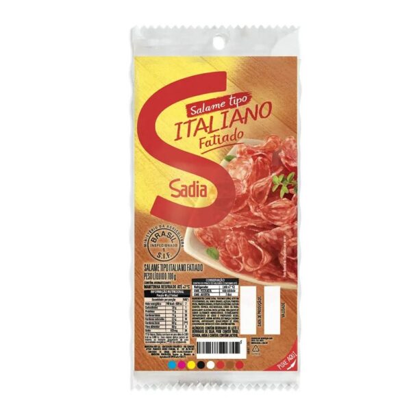 Salame Italiano fatiado - Sadia 100g