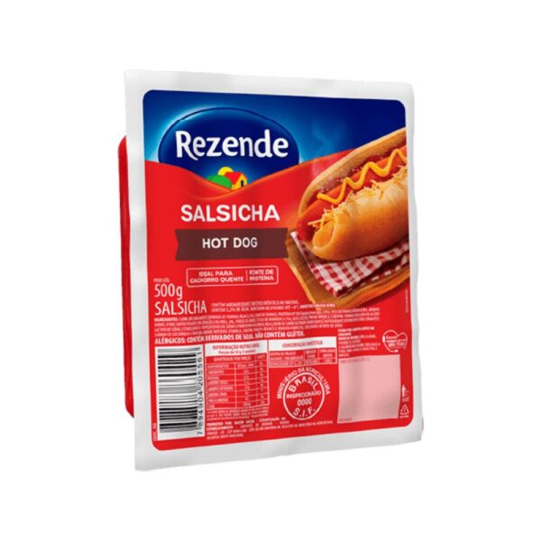 Salsicha Congelada Hot Dog - Rezende 5kg