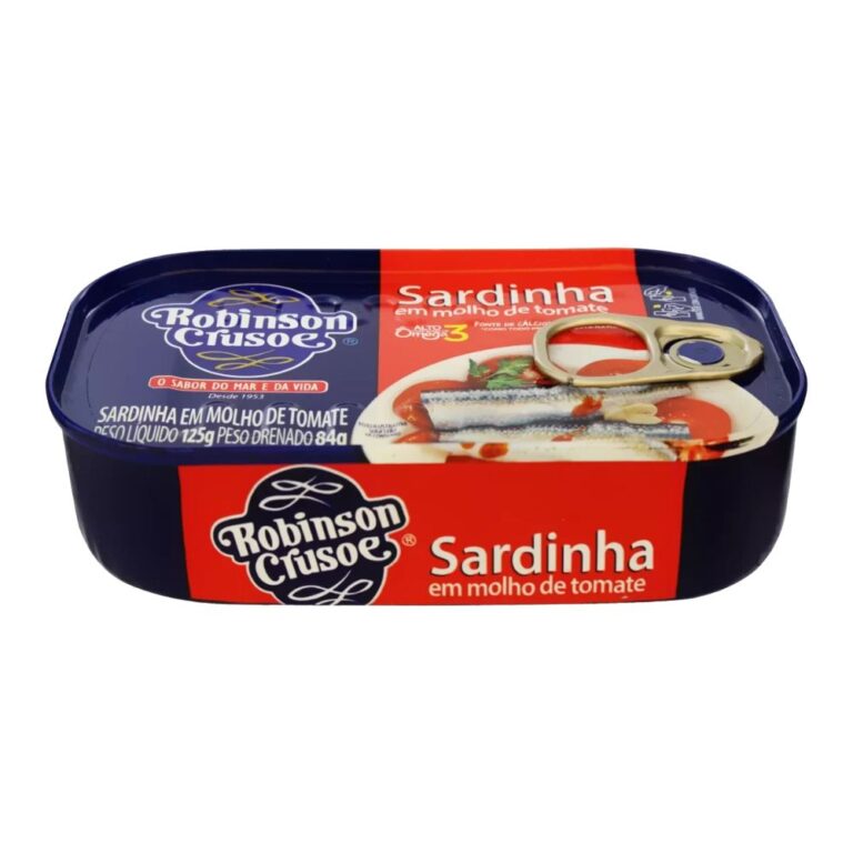 Sardinha em Molho de tomate - Robinson Crusoe 84g