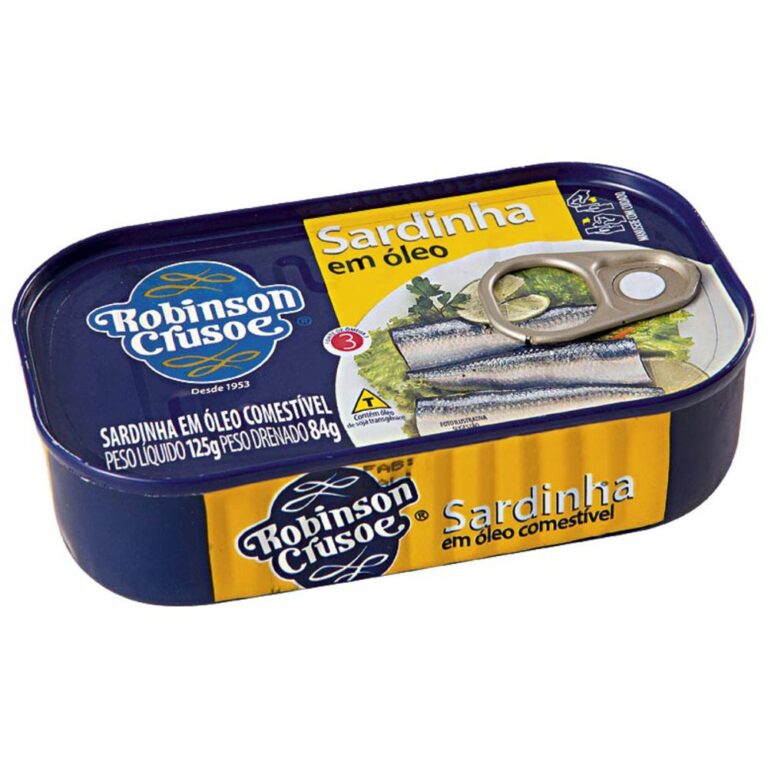 Sardinha em Óleo - Robinson Crusoe 84g