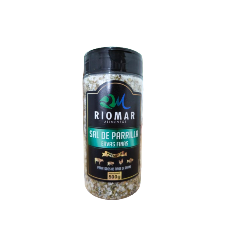 Sal de Parrilla Ervas FInas - Riomar 500g